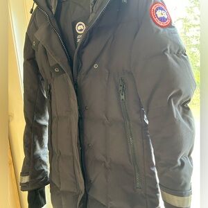 Canada Goose Elmwood Parka Medium Marine Navy